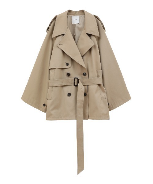 ジャケット・アウター CLANE OVER SHORT TRENCH COAT size1 OVER SHORT TRENCH COAT（トレンチコート）｜CLANE（クラネ）の