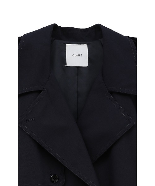 OVER SHORT TRENCH COAT（トレンチコート）｜CLANE（クラネ）の