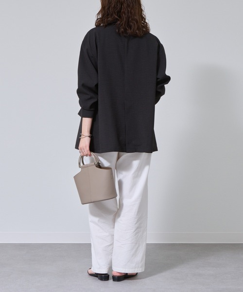 COLONY 2139（コロニートゥーワンスリーナイン）の「テックリネンダブルテーラードジャケット（テーラードジャケット・レディース・ブラック/ブラウン/グレイッシュベージュ/ミント・MEDIUM/SMALL）」の22枚目の写真