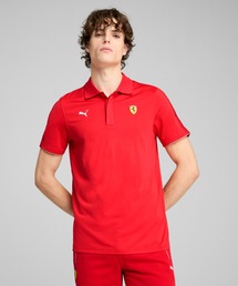 Puma 神村 23番 赤 ポロシャツ PUMA公式】メンズ フェラーリ チーム 半袖 ポロシャツ