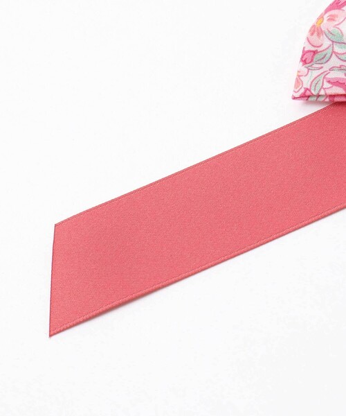 Tartine et Chocolat（タルティーヌエショコラ）の「【日本製】【お揃い】リバティ(Aralia Pansy)タナローンヘアゴム（ヘアゴム・キッズ・パープル系その他/ピンク系その他・FREE）」の7枚目の写真