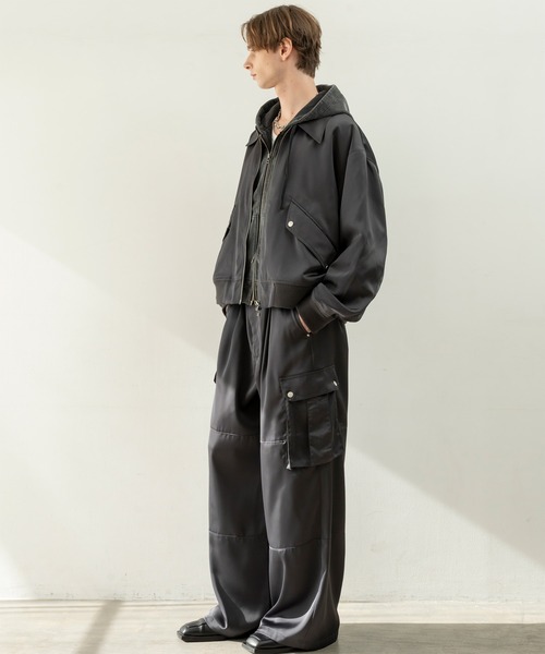 Forte（フォルテ）（フォルテ）の「West Side Modern Fatigue Pants/ウエストサイドモダンファティーグパンツ/カーゴパンツ/軽い履き心地（カーゴパンツ・メンズ・ブラウン/グレー・LARGE/MEDIUM）」の16枚目の写真