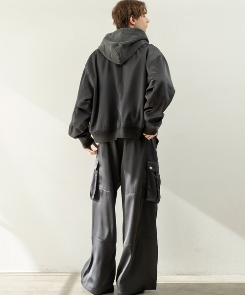 Forte（フォルテ）（フォルテ）の「West Side Modern Fatigue Pants/ウエストサイドモダンファティーグパンツ/カーゴパンツ/軽い履き心地（カーゴパンツ・メンズ・ブラウン/グレー・LARGE/MEDIUM）」の17枚目の写真