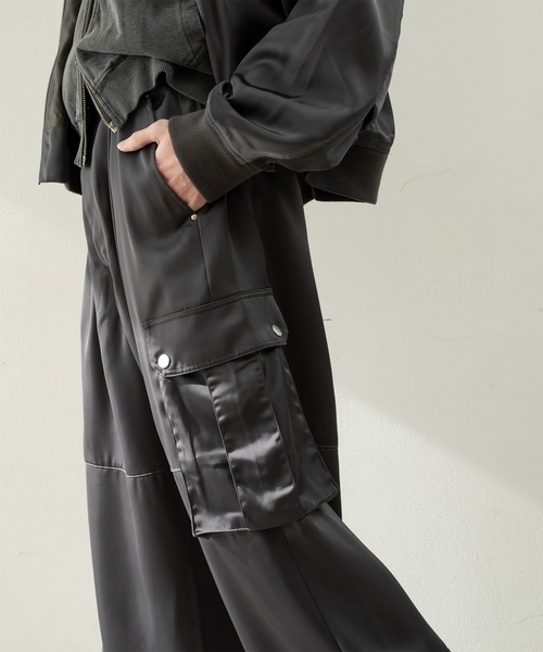Forte（フォルテ）（フォルテ）の「West Side Modern Fatigue Pants/ウエストサイドモダンファティーグパンツ/カーゴパンツ/軽い履き心地（カーゴパンツ・メンズ・ブラウン/グレー・LARGE/MEDIUM）」の13枚目の写真