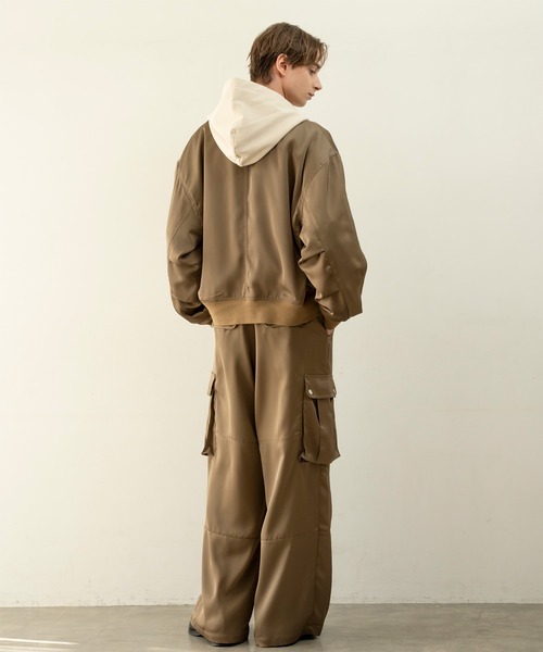 Forte（フォルテ）（フォルテ）の「West Side Modern Fatigue Pants/ウエストサイドモダンファティーグパンツ/カーゴパンツ/軽い履き心地（カーゴパンツ・メンズ・ブラウン/グレー・LARGE/MEDIUM）」の8枚目の写真