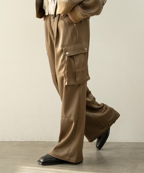 Forte（フォルテ）（フォルテ）の「West Side Modern Fatigue Pants/ウエストサイドモダンファティーグパンツ/カーゴパンツ/軽い履き心地（カーゴパンツ・メンズ・ブラウン/グレー・LARGE/MEDIUM）」の19枚目の写真