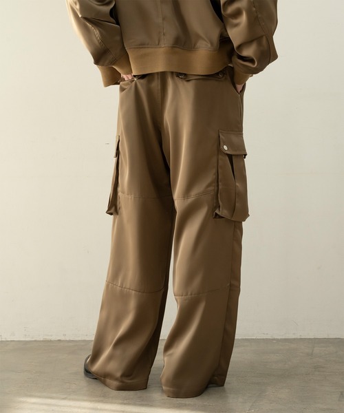 Forte（フォルテ）（フォルテ）の「West Side Modern Fatigue Pants/ウエストサイドモダンファティーグパンツ/カーゴパンツ/軽い履き心地（カーゴパンツ・メンズ・ブラウン/グレー・LARGE/MEDIUM）」の20枚目の写真