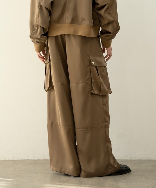 Forte（フォルテ）（フォルテ）の「West Side Modern Fatigue Pants/ウエストサイドモダンファティーグパンツ/カーゴパンツ/軽い履き心地（カーゴパンツ・メンズ・ブラウン/グレー・LARGE/MEDIUM）」の3枚目の写真