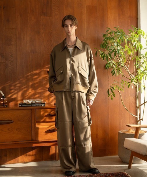 Forte（フォルテ）（フォルテ）の「West Side Modern Fatigue Pants/ウエストサイドモダンファティーグパンツ/カーゴパンツ/軽い履き心地（カーゴパンツ・メンズ・ブラウン/グレー・LARGE/MEDIUM）」の21枚目の写真
