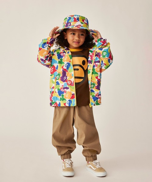 A BATHING APE(アベイシングエイプ)の「APE HEAD ONE POINT BALLOON PANTS(その他パンツ・キッズ・ブラック/ベージュ・100/110/120/130/140/90)」の8枚目の写真