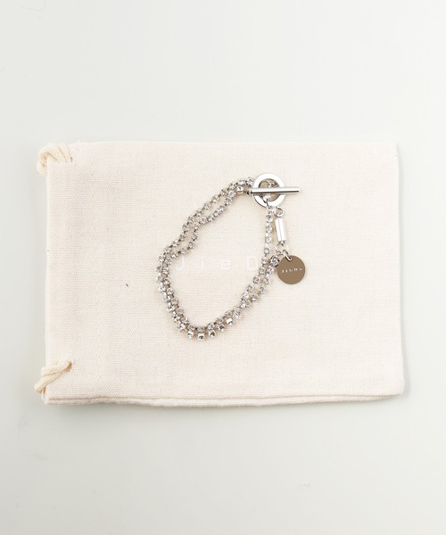 PRECIOSA CRYSTAL 2 STRAND BRACELET（ネックレス）｜Jieda（ジエダ