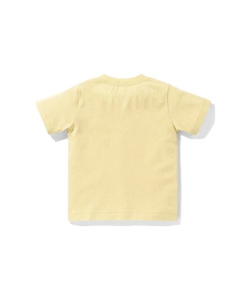 A BATHING APE(アベイシングエイプ)の「BABY MILO TEE(Tシャツ/カットソー・キッズ・ブラック/ホワイト/サックスブルー/ピンク/イエロー・90/110/130/120/100/140)」の7枚目の写真