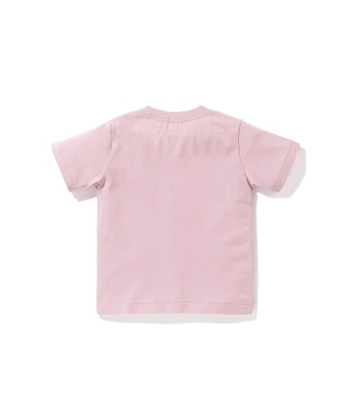 A BATHING APE(アベイシングエイプ)の「BABY MILO TEE(Tシャツ/カットソー・キッズ・ブラック/ホワイト/サックスブルー/ピンク/イエロー・90/110/130/120/100/140)」の6枚目の写真