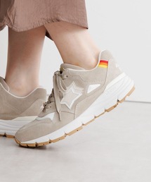 HIMIKO | 【HIMIKO】ビブラムソールレザースニーカー【AGENA （アジェナ）】/607004(スニーカー)