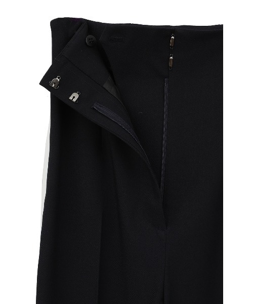 【CLANE】 HIGH WAIST SIDE LINE PANTS CLANE - ハイウエストパンツ - HIGH WAIST SIDE LINE PANTS