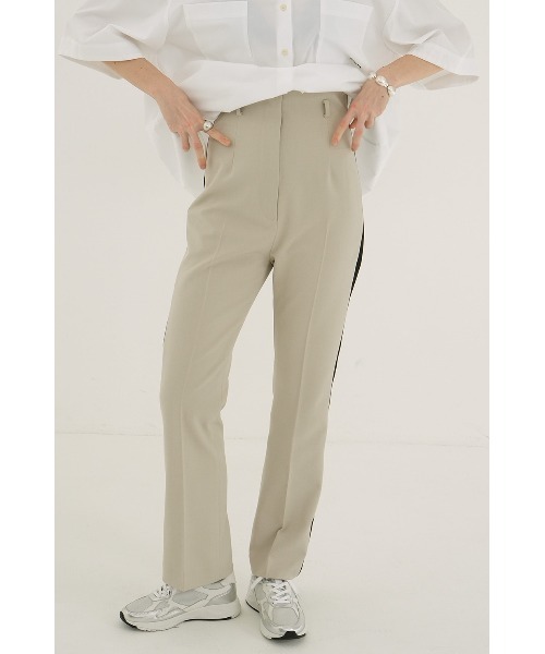 CLANE 正規商品 クラネ サイド サークル カット パンツ SIDE