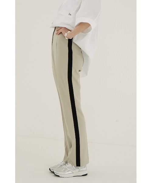 CLANE/クラネ/HIGH WAIST SIDE LINE PANTS（その他パンツ