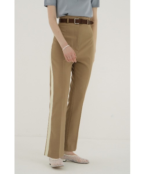 CLANE/クラネ/HIGH WAIST SIDE LINE PANTS（その他パンツ