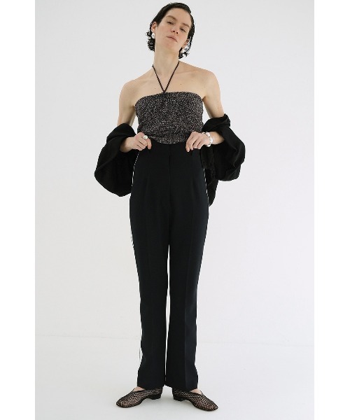 パンツ CLANE HIGH WAIST SIDE LINE PANTS HIGH WAIST SIDE LINE PANTS｜SKIRT/PANTS(スカート/パンツ