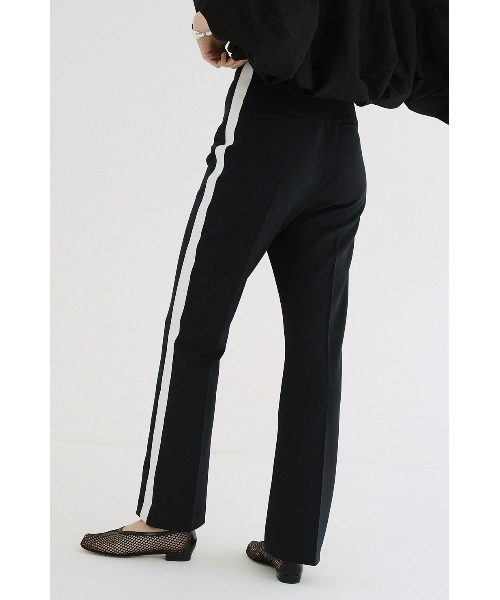 クラネ　パンツ CLANE/クラネ/HIGH WAIST SIDE LINE PANTS（その他パンツ