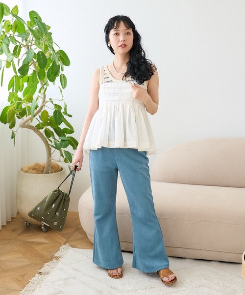 FREAK'S STORE(フリークスストア)の「インド レースキャミソール 限定展開(キャミソール・レディース・レッド/サックスブルー/ブラック/オフホワイト・フリ-)」の17枚目の写真