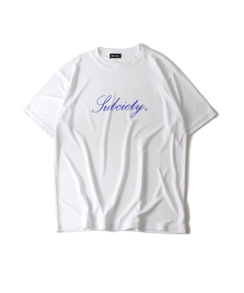 SBCY Sport（エスビーシーワイスポーツ）の「Dry tee S/S-flow-（Tシャツ/カットソー・メンズ・ホワイト/オレンジ/ブラック・SMALL/MEDIUM/X-LARGE/LARGE/XX-LARGE）」の4枚目の写真