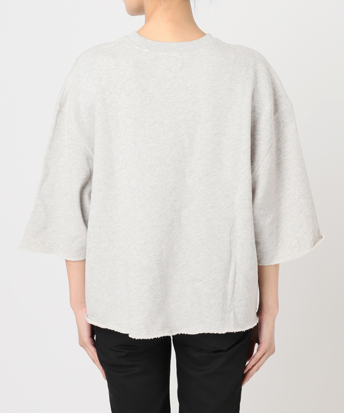 JOURNAL STANDARD（ジャーナルスタンダード）の「《追加2》ハーフスリーブロゴスウェット（スウェット・レディース・チャコールグレー/ブルー系その他/ベージュ・FREE）」の10枚目の写真