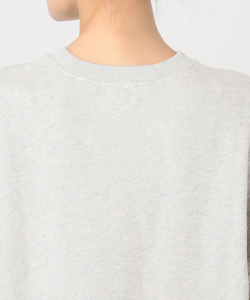 JOURNAL STANDARD（ジャーナルスタンダード）の「《追加2》ハーフスリーブロゴスウェット（スウェット・レディース・チャコールグレー/ブルー系その他/ベージュ・FREE）」の11枚目の写真