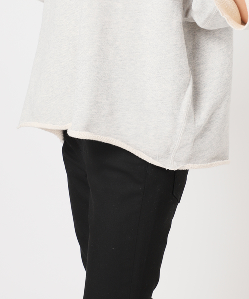 JOURNAL STANDARD（ジャーナルスタンダード）の「《追加2》ハーフスリーブロゴスウェット（スウェット・レディース・チャコールグレー/ブルー系その他/ベージュ・FREE）」の15枚目の写真