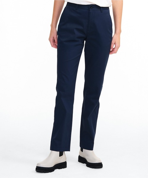 AIGLE(エーグル)の「COOLMAX 接触冷感 速乾 ドライ ストレートフィットパンツ(チノパンツ・レディース・ダークブルー/モスグリーン・40/38/36/35)」の8枚目の写真