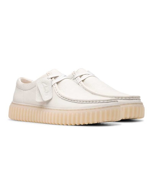 Clarks(クラークス)の「クラークス Torhill Lo トーヒルロー カジュアルシューズ(モカシン/デッキシューズ・メンズ・ホワイト・60/65/70/75/80/85/90)」の8枚目の写真
