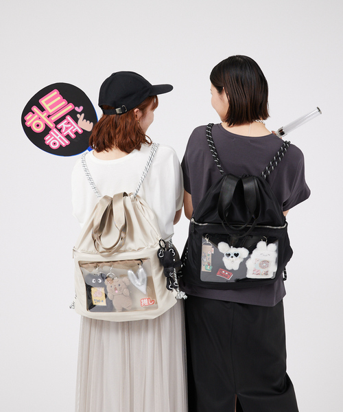 オシゴトナップサックトートバッグ/推し活バッグ（バックパック