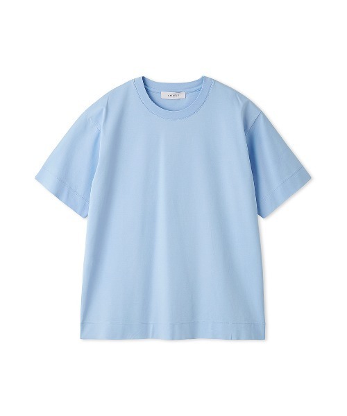 AOURE(アウール)の「PABLO ショートスリーブ(Tシャツ/カットソー・メンズ・ブラック/サックスブルー/チャコールグレー/ホワイト・SMALL/MEDIUM/LARGE/X-LARGE)」の4枚目の写真