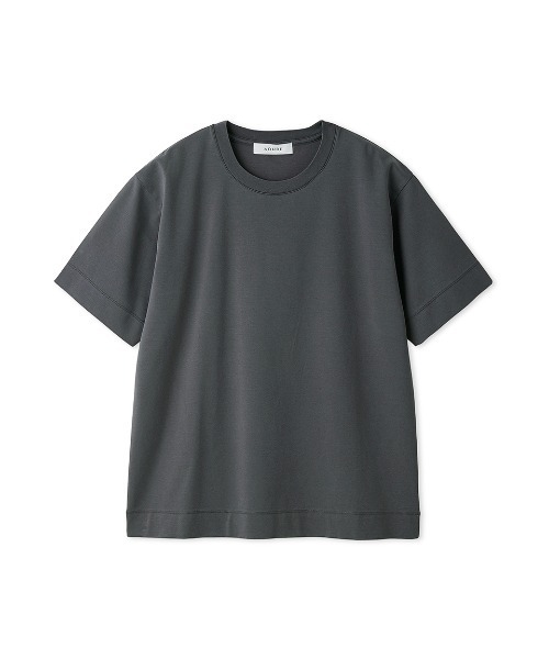 AOURE(アウール)の「PABLO ショートスリーブ(Tシャツ/カットソー・メンズ・ブラック/サックスブルー/チャコールグレー/ホワイト・SMALL/MEDIUM/LARGE/X-LARGE)」の3枚目の写真