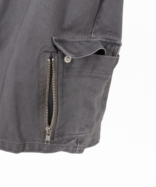 Magine(マージン)の「mp13470-Military design Short Pants ショートパンツ(その他パンツ・メンズ・オリーブ/ブラック/チャコール・44/46/48)」の6枚目の写真