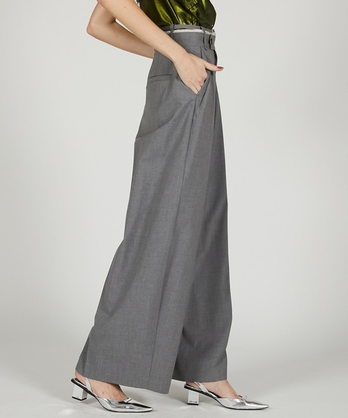 PRANK PROJECT（プランクプロジェクト）の「ウォッシャブルパンツ / Washable Pants（スラックス・レディース・ブラック/ネイビー/グレー・36/38）」の12枚目の写真