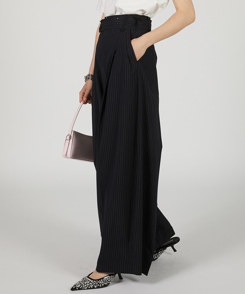 PRANK PROJECT（プランクプロジェクト）の「ウォッシャブルパンツ / Washable Pants（スラックス・レディース・ブラック/ネイビー/グレー・36/38）」の8枚目の写真