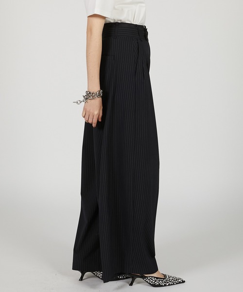 PRANK PROJECT（プランクプロジェクト）の「ウォッシャブルパンツ / Washable Pants（スラックス・レディース・ブラック/ネイビー/グレー・36/38）」の6枚目の写真