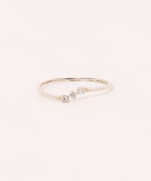 Jolie Toujours | <SV925>11号WhiteCZ3粒リング(リング)