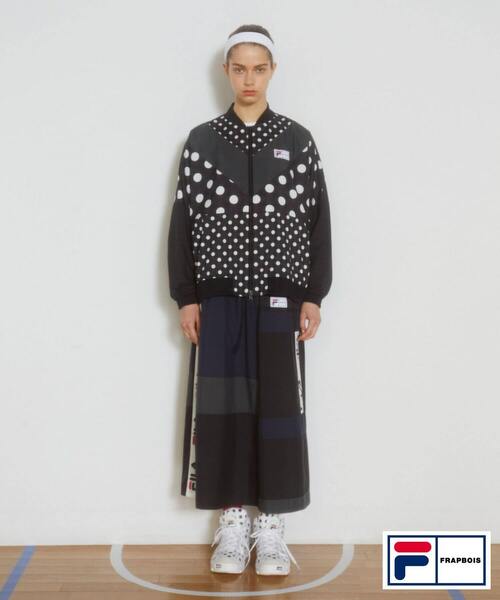 FRAPBOIS（フラボア）の「FILA×FRAPBOISスカート（スカート・レディース・クリーム/ブラック・1）」の19枚目の写真