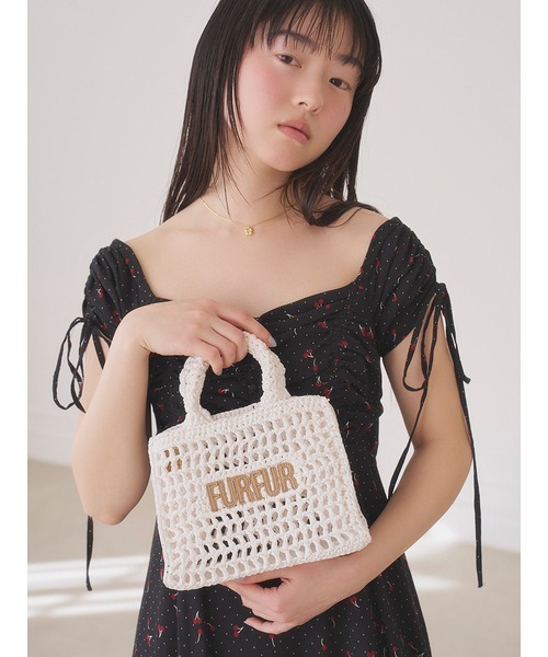 FURFUR(ファーファー)の「【WEB限定カラー】チェリー柄プリントワンピース(ワンピース・レディース・サックスブルー/ブラック/レッド/ホワイト・FREE)」の20枚目の写真