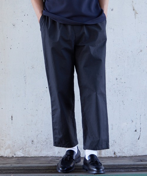 coca（coca）（コカ）の「スラブコットンイージーパンツ（その他パンツ・メンズ・ネイビー/ライトベージュ/チャコール/アイボリー・M/XL/L）」の4枚目の写真