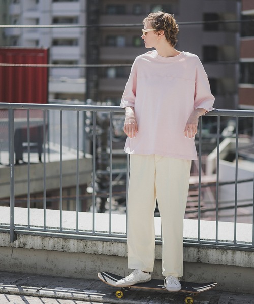 coca（coca）（コカ）の「スラブコットンイージーパンツ（その他パンツ・メンズ・ネイビー/ライトベージュ/チャコール/アイボリー・M/XL/L）」の13枚目の写真