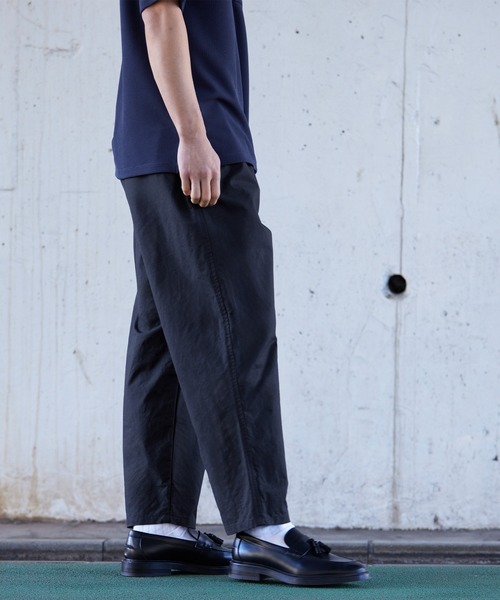 coca（coca）（コカ）の「スラブコットンイージーパンツ（その他パンツ・メンズ・ネイビー/ライトベージュ/チャコール/アイボリー・M/XL/L）」の19枚目の写真