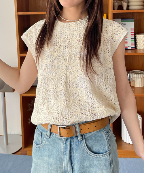 GREED international レーストップス GREED トップス レース長袖｜Yahoo!フリマ（旧PayPayフリマ）