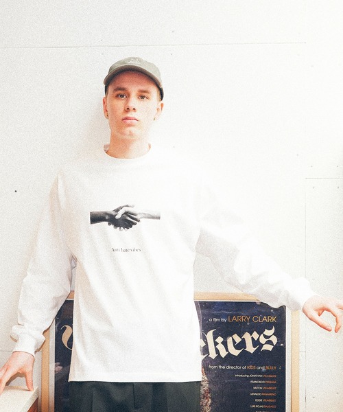 【新品】POET MEETS DUBWISE Anti Hate Vibes T ANTI HATE VIBES T-Shirt - POET MEETS DUBWISE