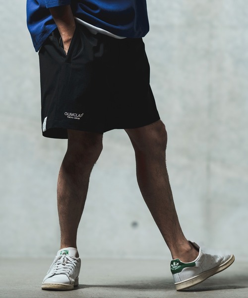 GLIMCLAP(グリムクラップ)の「mp13548- Mini-ripstop nylon fabric shorts ショートパンツ(その他パンツ・メンズ・ブラック/ナチュラル・S/M/L)」の6枚目の写真