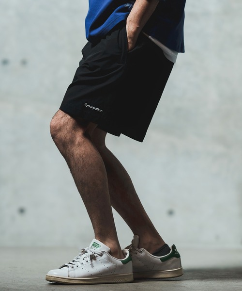 GLIMCLAP(グリムクラップ)の「mp13548- Mini-ripstop nylon fabric shorts ショートパンツ(その他パンツ・メンズ・ブラック/ナチュラル・S/M/L)」の7枚目の写真