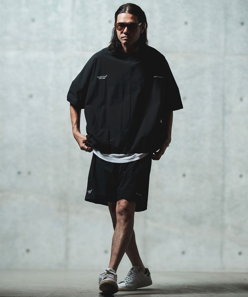 GLIMCLAP(グリムクラップ)の「mp13548- Mini-ripstop nylon fabric shorts ショートパンツ(その他パンツ・メンズ・ブラック/ナチュラル・S/M/L)」の8枚目の写真