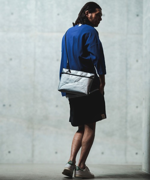GLIMCLAP(グリムクラップ)の「mp13548- Mini-ripstop nylon fabric shorts ショートパンツ(その他パンツ・メンズ・ブラック/ナチュラル・S/M/L)」の11枚目の写真